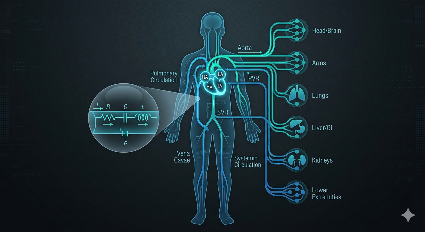 Whole-body cardiovascular model