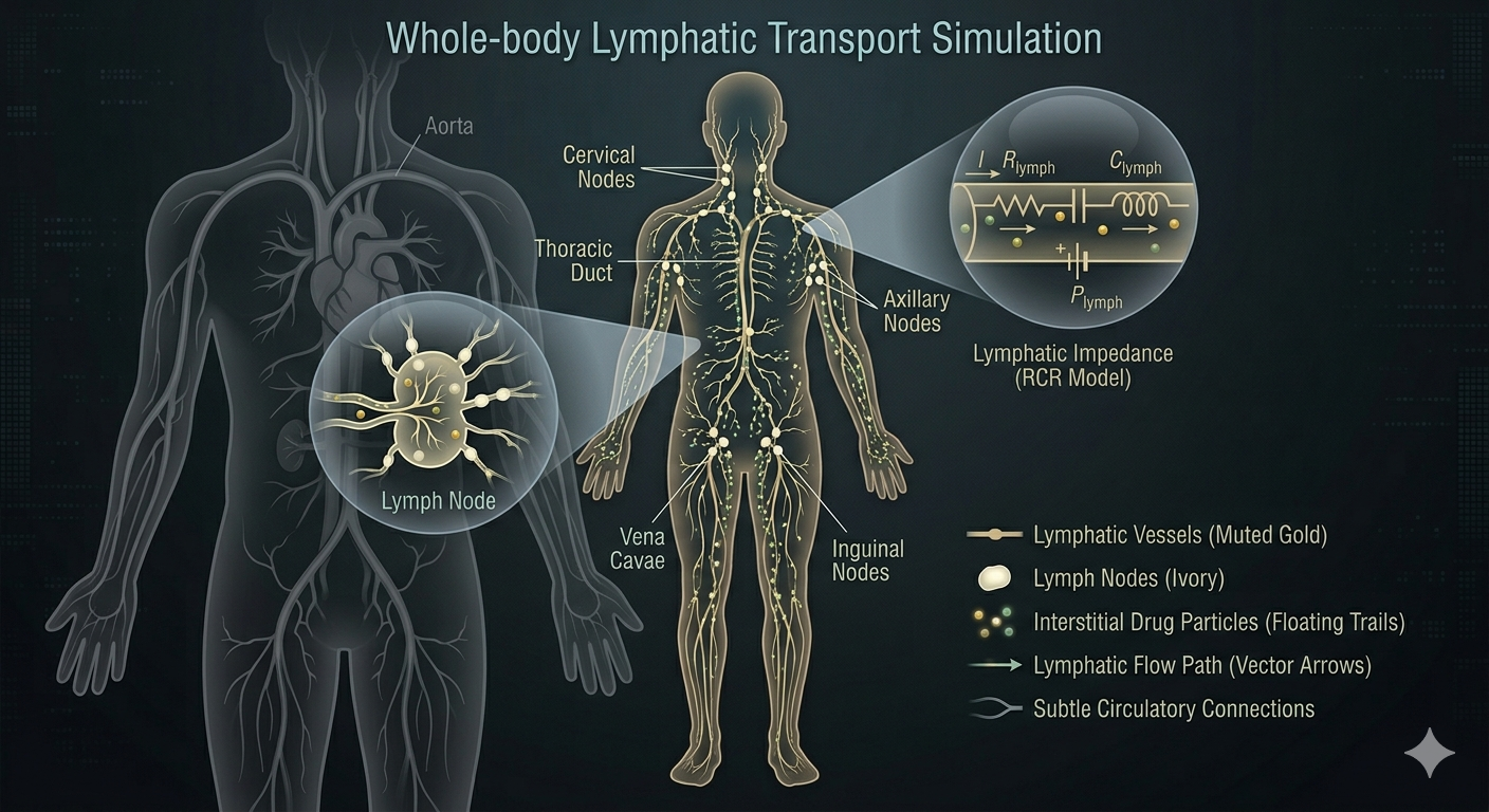 Whole-body lymphatic transport
